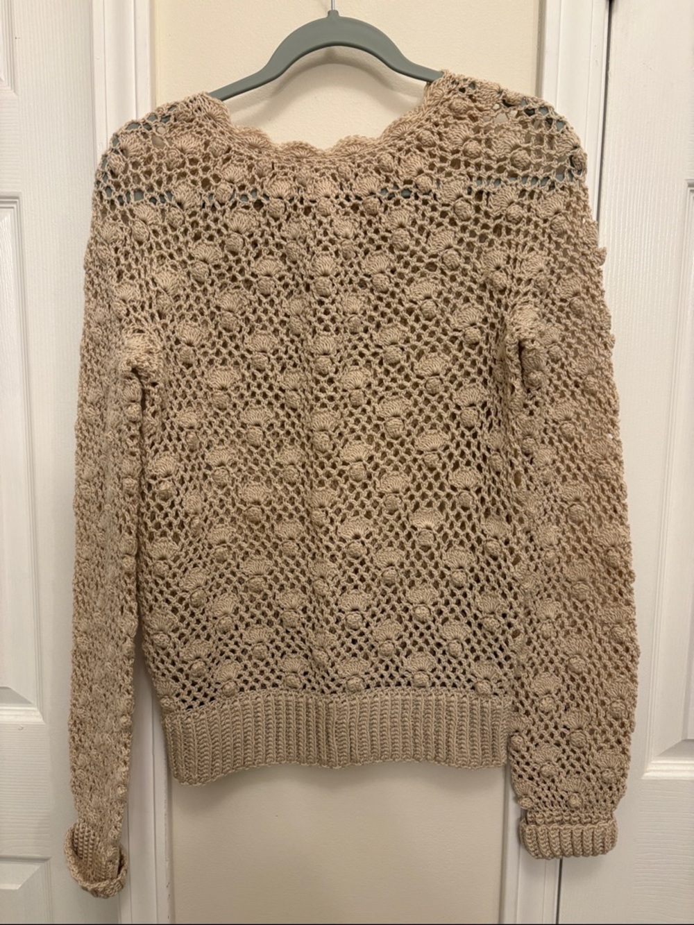 Perfect Boho Beige Summery Sweater - Picture 2 of 6